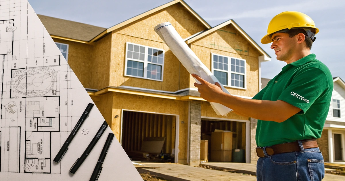 img6 tecnico certgas planificando instalacion de gas en una casa